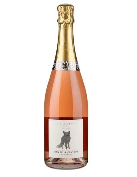 Champagne Jean de La Fontaine - Brut Rosé "La Flatteuse"