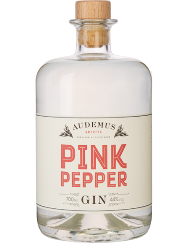 Audemus Pink Pepper Gin – 70 cl