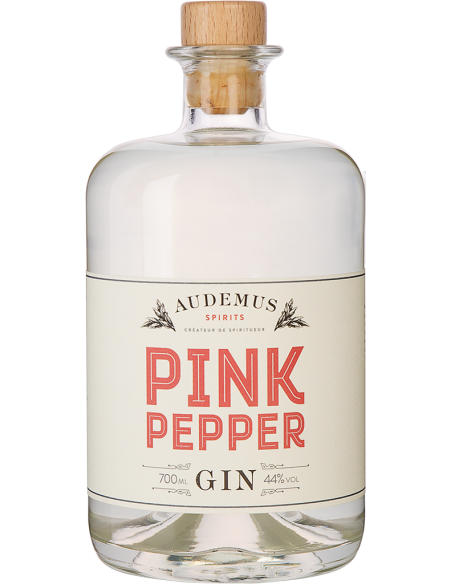 Audemus Pink Pepper Gin – 70 cl