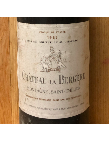1985 Château La Bergère magnum - Montagne Saint-Emilion