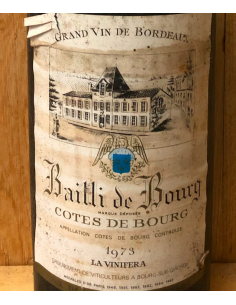 1973 Bailli de Bourg magnum - Côtes de Bourg - LB 2