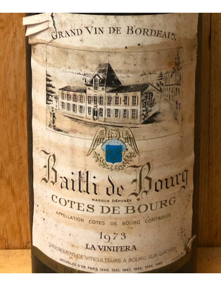 1973 Bailli de Bourg magnum - Côtes de Bourg - LB