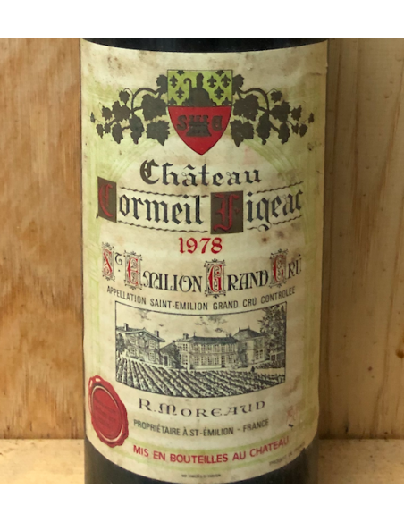 1978 Château Cormeil-Figeac - Saint-Emilion Grand Cru - MS