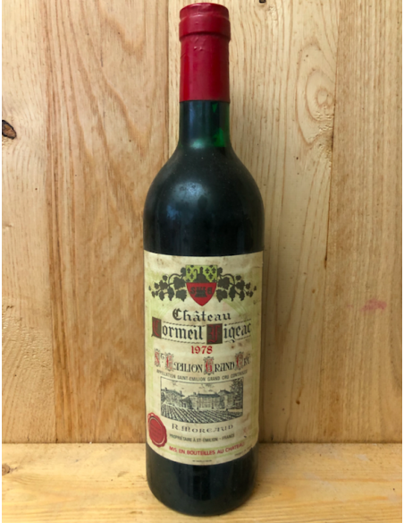 1978 Château Cormeil-Figeac - Saint-Emilion Grand Cru - ME