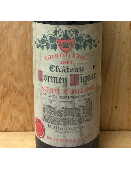 1964 Château Cormey Figeac - Saint-Emilion Grand Cru Classé - ME