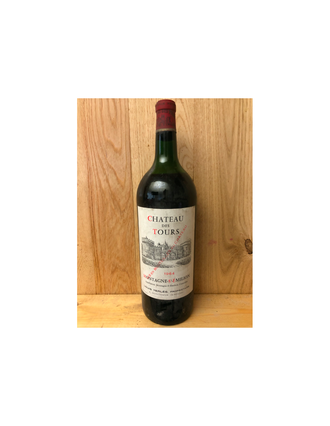 1964 Château des Tours magnum - Montagne Saint-Emilion - MS