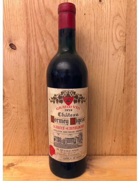 1959 Château Cormey Figeac - Saint-Emilion Grand Clu Classé - ME