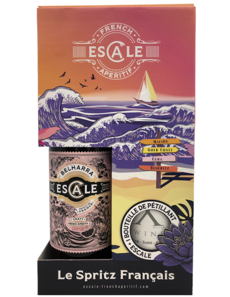 The French Spritz : 1 bottle of Belharra and 1 bottle of bubbly