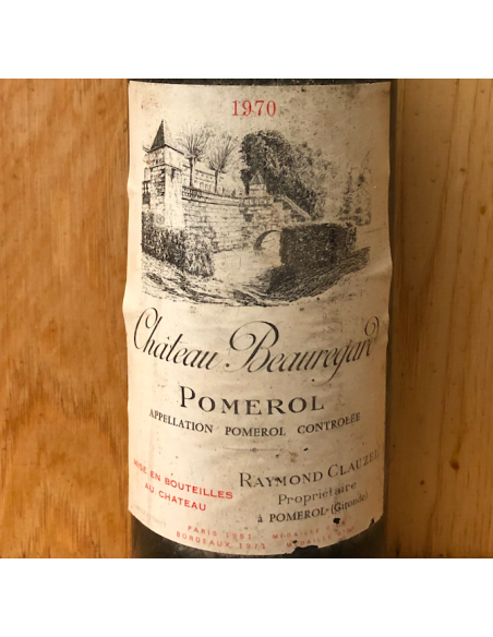 1970 Château Beauregard - Pomerol - HS