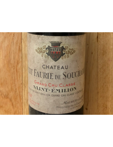 1967 Château Petit Faurie de Souchard - Saint-Emilion Grand Cru Classé - TS