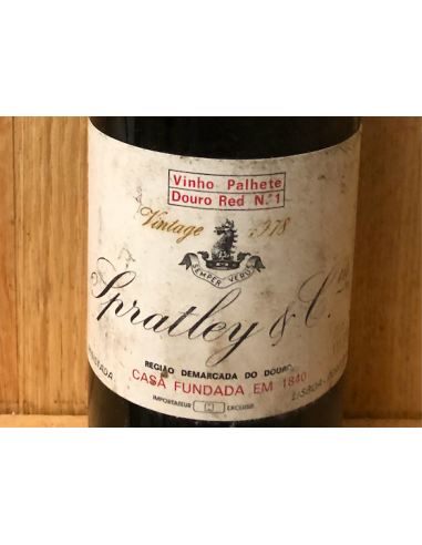 1978 Spratley & Cia- Douro red - HE