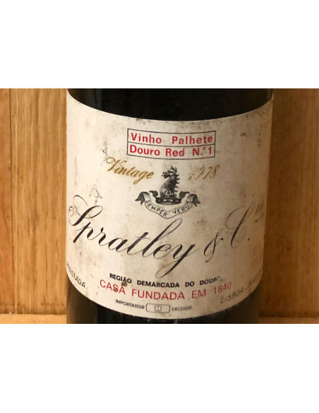 1978 Spratley & Cia- Douro red - HE