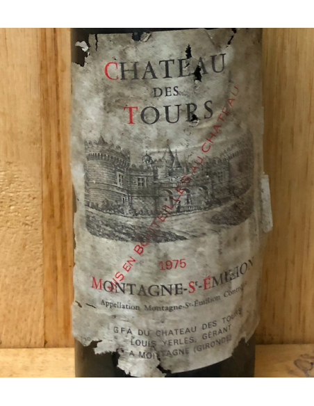 1975 Château des Tours - Montagne Saint-Emilion - BN