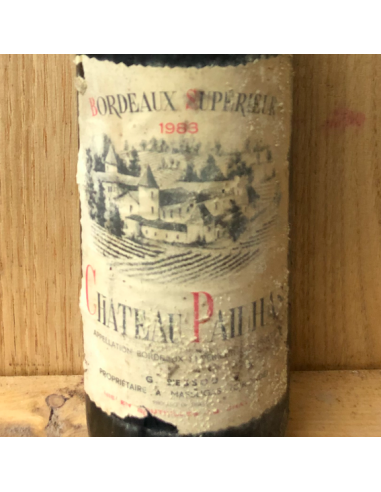 1983 Château Pailhas Bordeaux Supérieur - HS