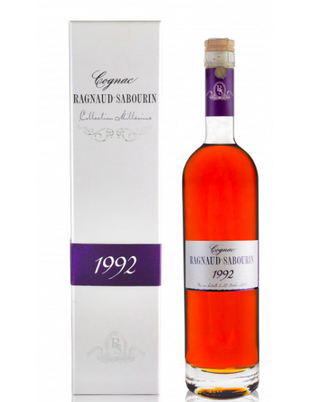 Millésime 1992 Cognac Ragnaud-Sabourin Grande Champagne – 70 cl
