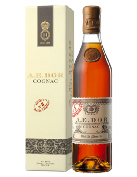 Cognac A.E. DOR Réserve N°8 Grande Champagne Vieille Réserve – 70 cl