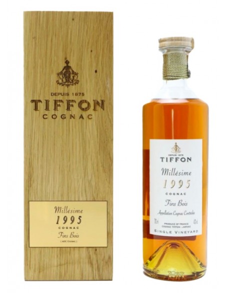 Millésime 1995 - Cognac Tiffon Fins Bois