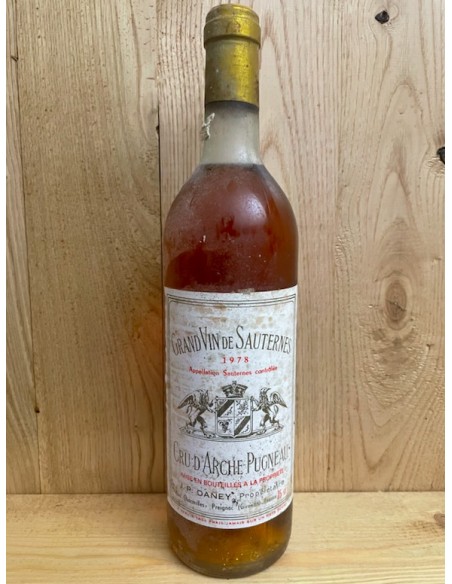 1978 Cru d'Arche Pugneau - Sauternes