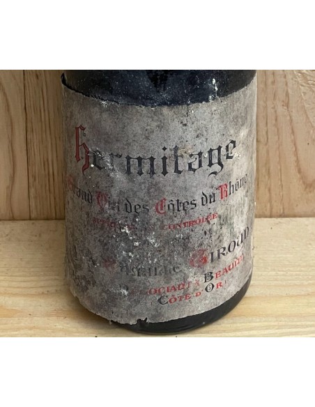 1955 Camille Giroud - Hermitage Grand Cru des Côtes du Rhône - TS