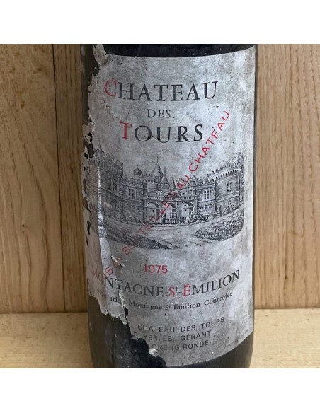 1975 Château des Tours - Montagne Saint-Emilion - HS