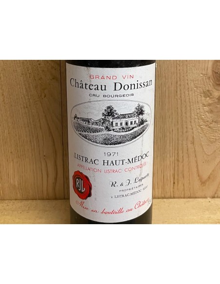 1971 Château Donissan - Listrac-Médoc - TS