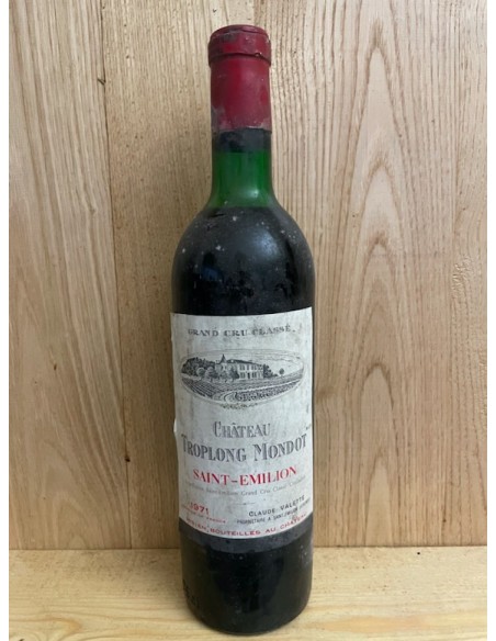 1971 Château Troplong-Mondot - Saint-Emilion 1er Grand Cru Classé B - HS