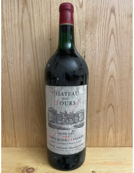 1964 Château des Tours magnum - Montagne Saint-Emilion - G