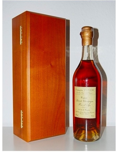 François Voyer Cognac Hors d'âge - antique bottle