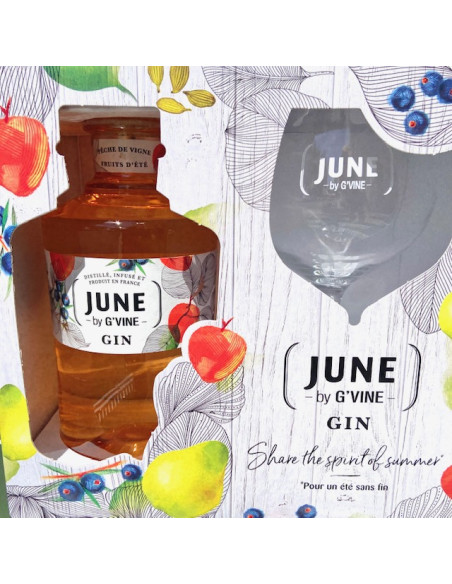 Gift box June Liqueur of Gin - Wild Peach