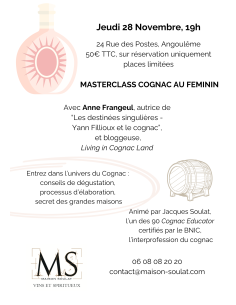 Masterclass Cognac au...