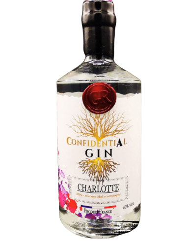Gin Confidential Charlotte Édition Limitée – 70 cl