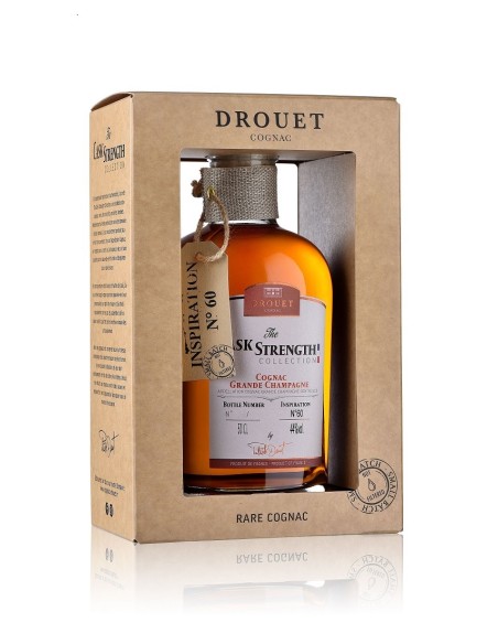 Cognac Drouet Inspiration 60 The Cask Strength Collection Grande Champagne – 50 cl