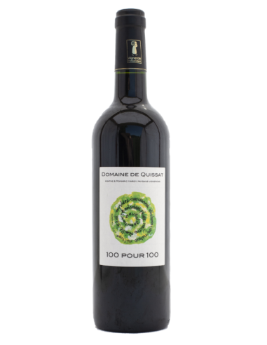 Domaine de Quissat - 100 pour 100, 2021 - IGP Agenais (bio)