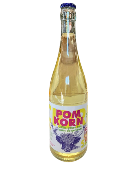 POM KORN Cider, semi-dry - Limited edition juniper berries