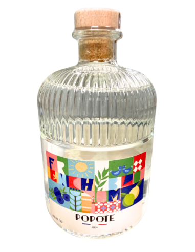 Popote French Bloom Gin – 70 cl