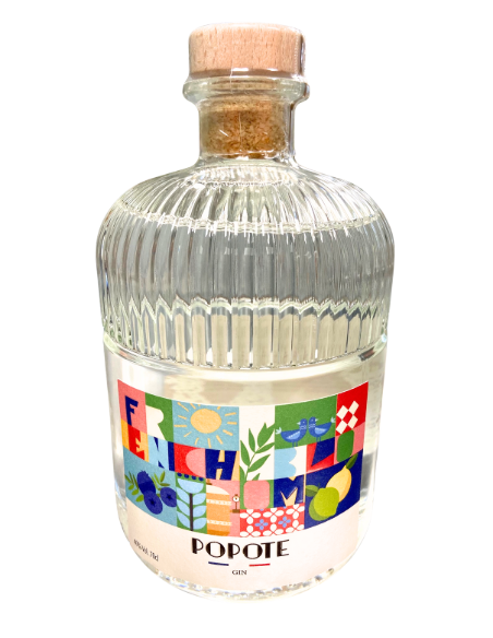 Popote French Bloom Gin – 70 cl