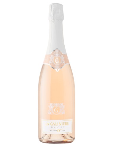 Château de la Galinière "Sensation" Sans Alcool 0% - Rosé Effervescent