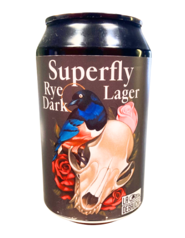 Superfly - Rye Dark Lager - 33cl canette