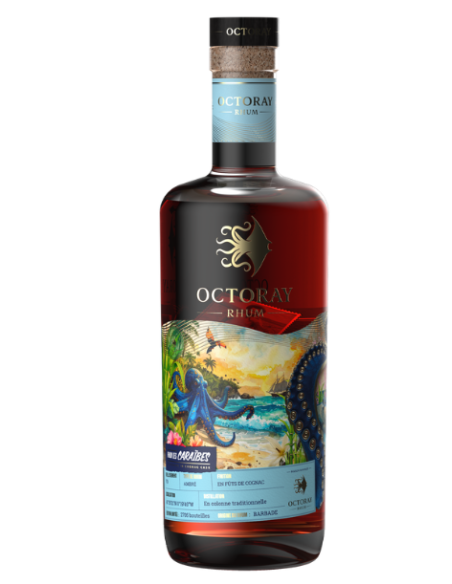 Octoray Rhum des Caraïbes Édition Limitée Barbade – 70 cl