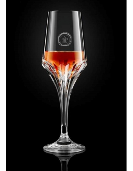 LOUIS XIII Lot de deux verres en cristal