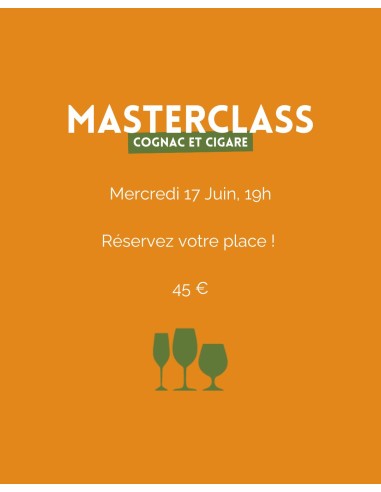 Masterclass 17 June - Cognac and Cigar
