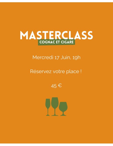 Masterclass 17 June - Cognac and Cigar