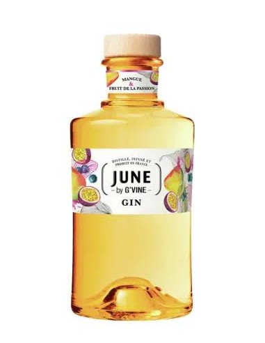 JUNE Mangue Passion by G’Vine – Gin fruité 70 cl